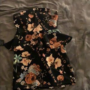 Strapless dress like new